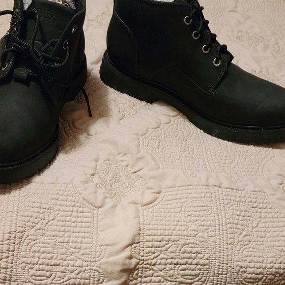 NEW Timberland Waterproof 6 inch Black  Nubuck 10.5 M Men’s /Hommes 95506 Boots - Picture 4 of 10